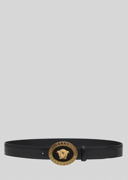 Curea Versace Medusa Round Buckle Barbati | KGJNTAX-53